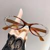 Fashion Women Blue Light Blocking Reading Glasses Presbyopia Small Frame Cat Eyes Men HD Far Sight Eyeglasses