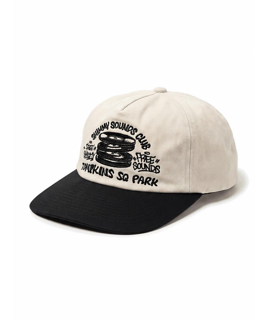 Swimisaunjeukeulleob Square Park 5P Cap [Ivory/Black]