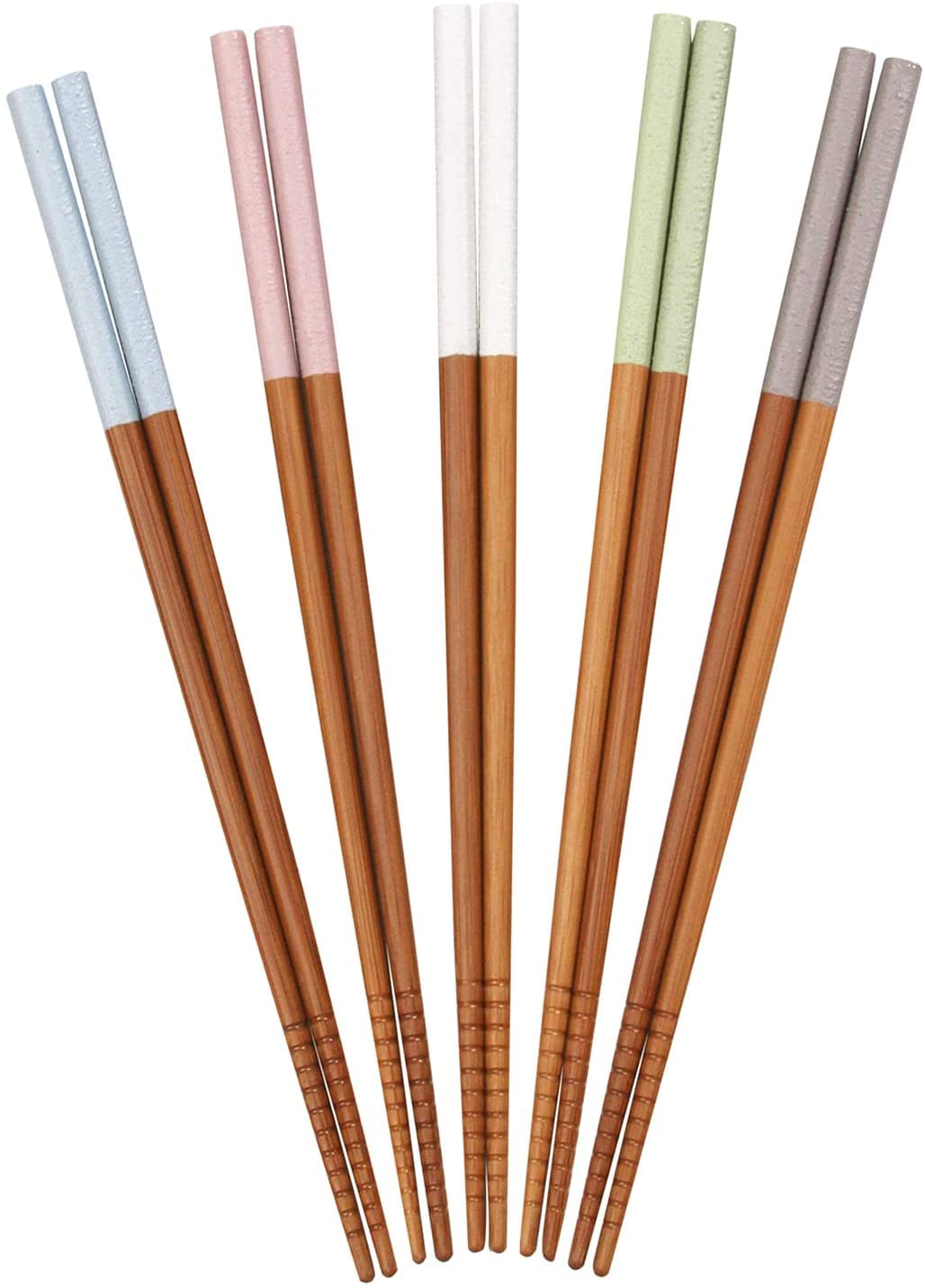 

319482 Набор палочек для еды «Сделано в Японии», 5 штук, 22,5 см, можно мыть в посудомоечной машине, антибактериальные,