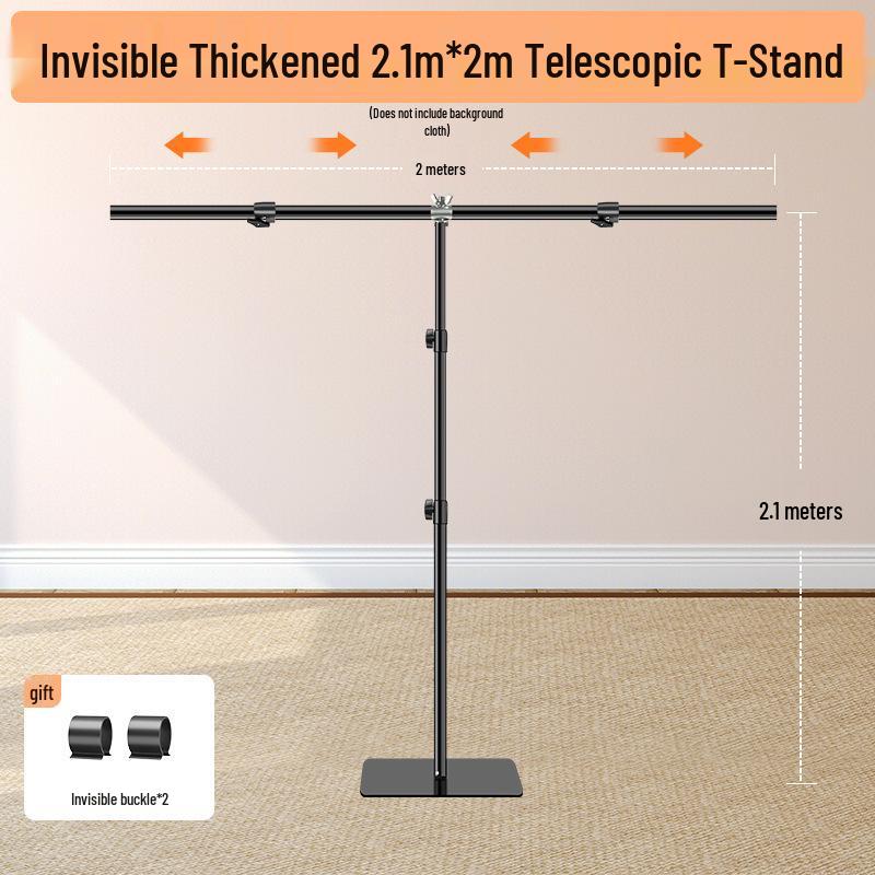 Adjustable Crossbar & Upright Photography Backdrop Stand