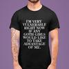 Lustiges Unisex-T-Shirt Ich bin verletzlich, wenn Goth-Mädchen mich wollen Mehrere Farben Humor Lässiges Oberteil Sarkastisches Geschenk Neuheit Baumwoll-T-Shirt