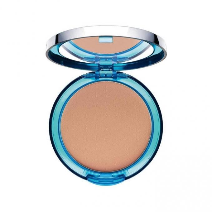 Artdeco sun protection wet&dry puder podkład w pudrze z filtrem spf50 - 50 dark beige cool 9.5g