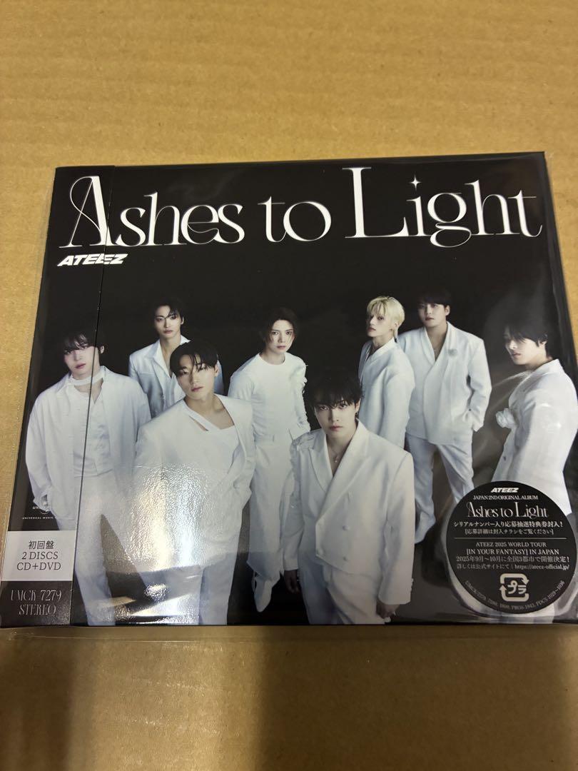 

[USED] ATEEZ Ashes to Light First Edition with serial number