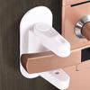Universal Door Lever Lock Child Baby Safety Lock Adhesive Security Latch