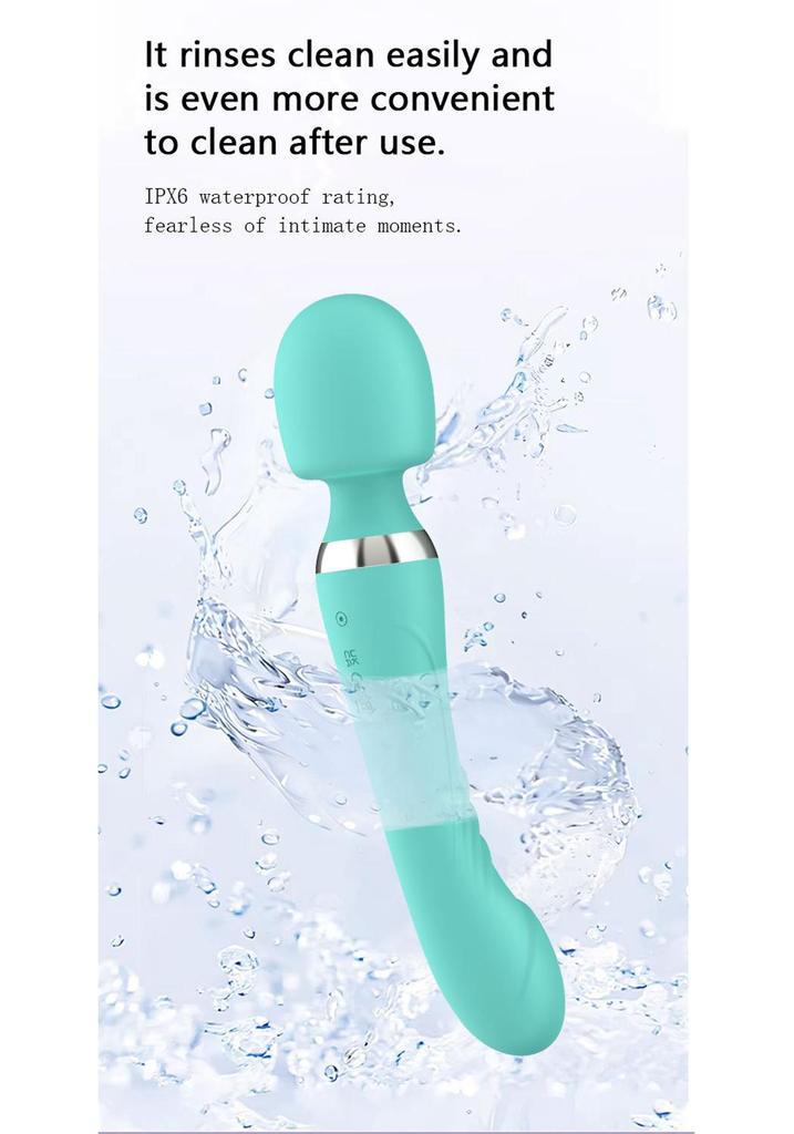 Multi-color 10-Speed Double-Headed Vibrator – Intimate Adult Toy