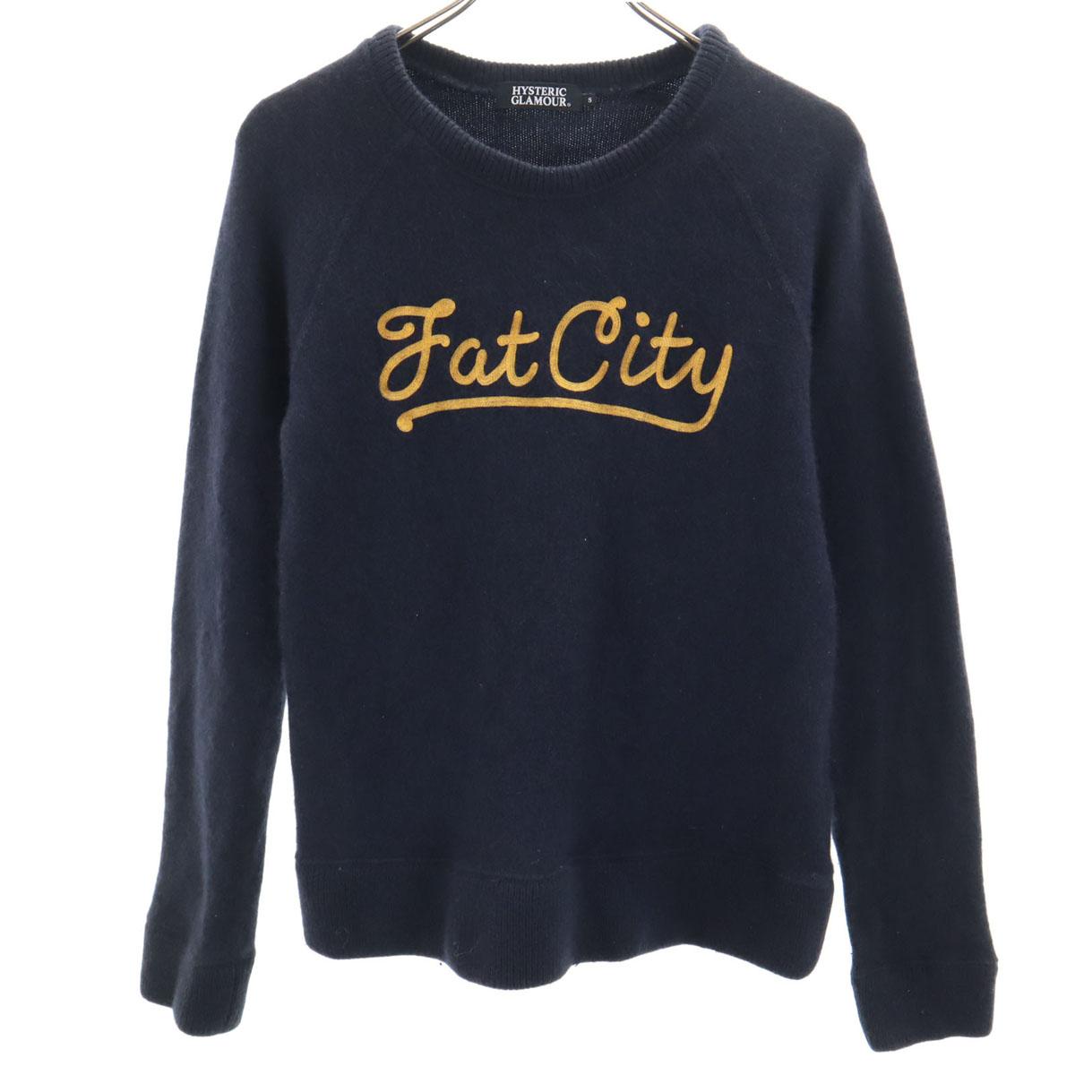 

HYSTERIC GLAMOUR Made in Japan Angora Blend Long sleeve sweater S knit Women Used