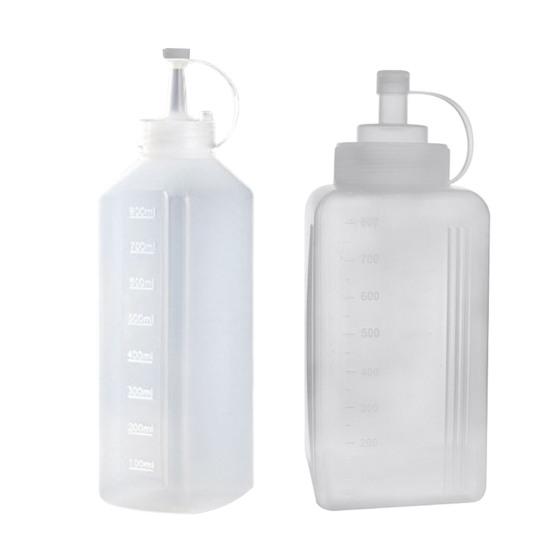 Moderní omáčka nepropustná láhev Smooth PE