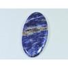 75Cts. Natural Blue Sodalite Oval Cabochon Loose Gemstone 28X55X05 MM B-253