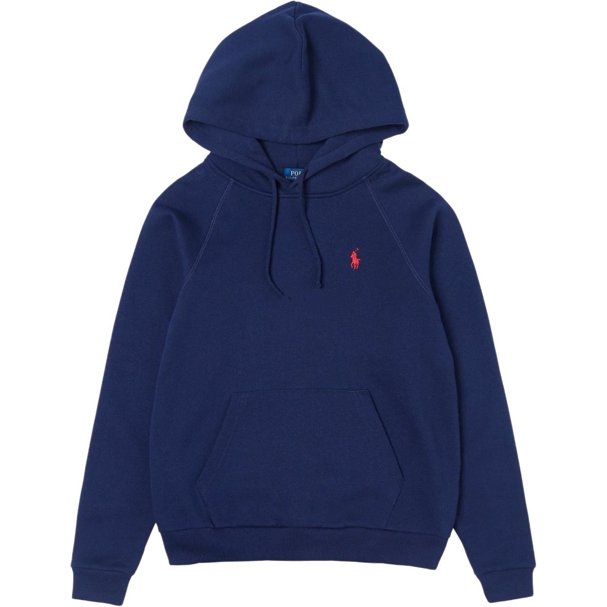 Ralph Lauren Classic Fleece Hooded Long Sleeve Casual Sweatshirt Women 211949951-004 XXS