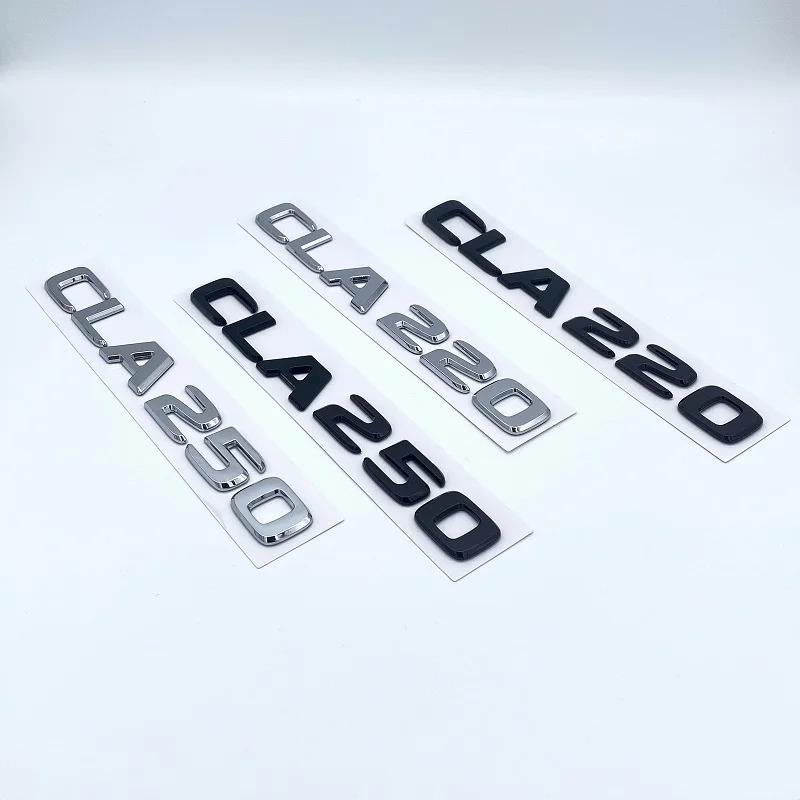 Litere 3D CLA180 CLA200 CLA220 CLA250 CLA260 4Matic Emblema ABS pentru Mercedes-Benz C118 W117 Aripă Mașină Portbagaj Logo Spate Autocolant