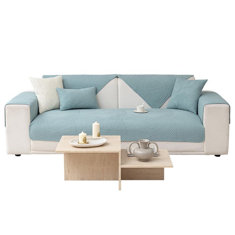 Cotton Sofa Cushion, Universal Cushion For All Seasons, Fabric Art, Non-Slip Seat Cushion, Simple And Modern Sofa Cover, All-Inclusive Cover Cloth