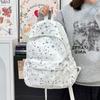 Schoolbag New Star Printing Casual Backpack Junior High School Schoolbag Daily Commuting Large Capacity Leisure Travel Double Backpack