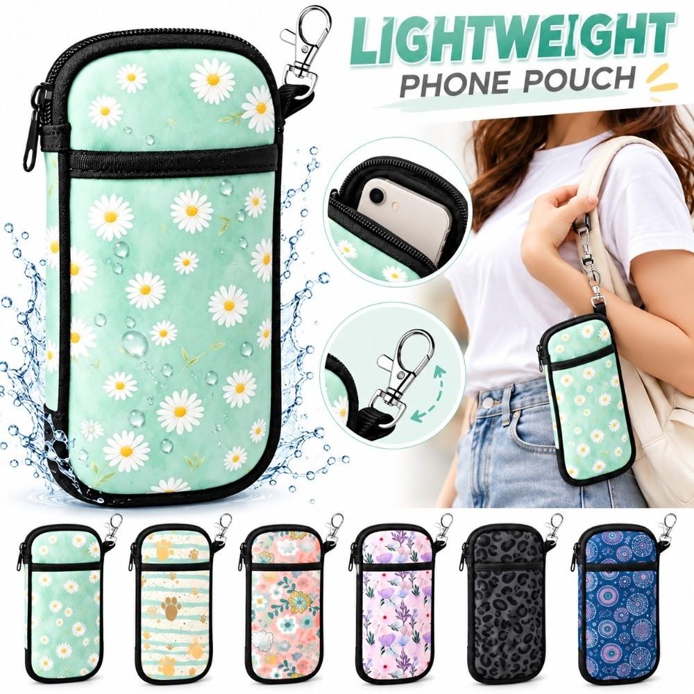 Shockproof Phone Bag Neoprene Phone Case Durable Waterproof Pouch Daily Carry