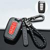 Carbon Car Remote Key Case Cover For Kia Cadenza K7 Carens Borrego Optima Picanto Morning Proceed Shuma Mohave Opirus 2009-2014