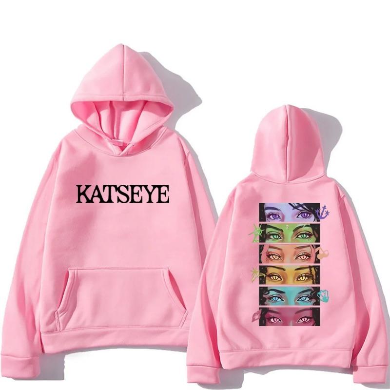 Sudadera Con Capucha Con Gráficos De Grupo De Chicas Coreanas KATSEYE Para Hombres Y Mujeres Ropa De Calle De Moda Vintage