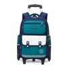 Children School Rolling Backpack for Boy Girls Trolley School Bag with Wheels Students Backpack Kids Book Bag Wheeled Backpack