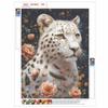 Creative Diamond Painting Kit for Adults DIY Leopard Rhinestone Picture Canvas for Leisure Craft Wall Art and Gift Making Fun Set