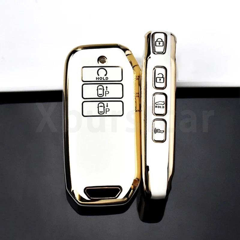 Soft Tpu 7 Buttons Car Remote Key Case Cover For Kia Sorento Mq4 Key High Quality Shell Fob Holder Protector