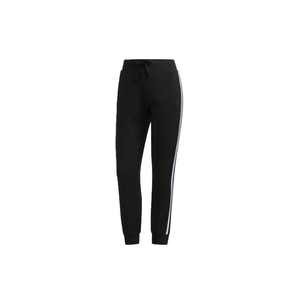 Adidas New Year Series Slim Fit Knit Track Pants Women Bottoms Black FM9308