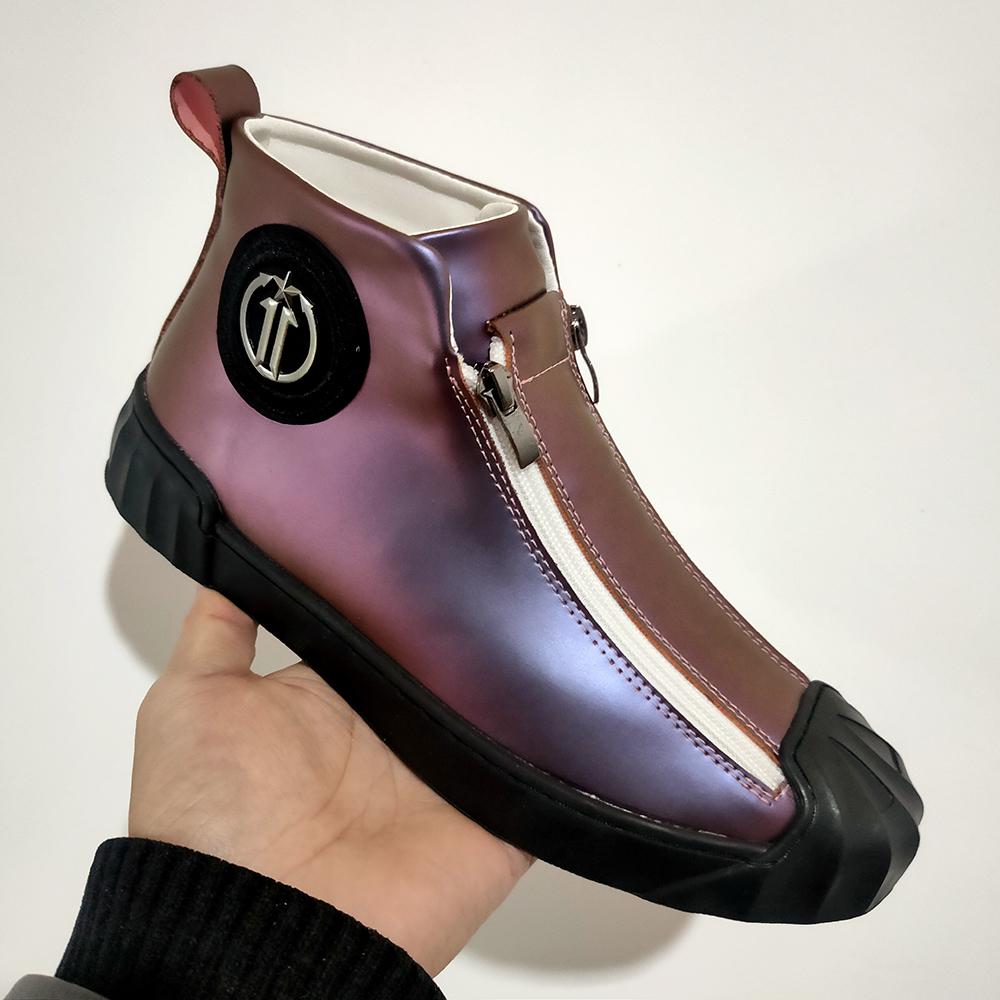 Mode Neue Herren Lederschuhe Koreanischer Trend Bequeme Slipper Herrenschuhe Britische Mode Herren Sneaker Zapatos Hombre