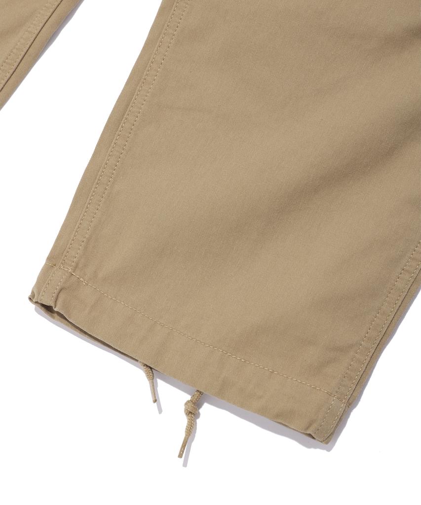 SOUNDSLIFE Wide Cargo Pants (Cotton) Beige