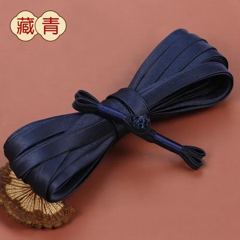 5 Paia Bottoni Nodo Cinese in Tessuto Fatti a Mano Chiusura per Cheongsam Abito Tang Bottoni a Strisce Retrò per Collo Decorativi