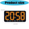 Alarm Clock Digital Clock Night Modes Digital Alarm Clock with Indoor Temperature Desk Clock for Bedroom Living Room