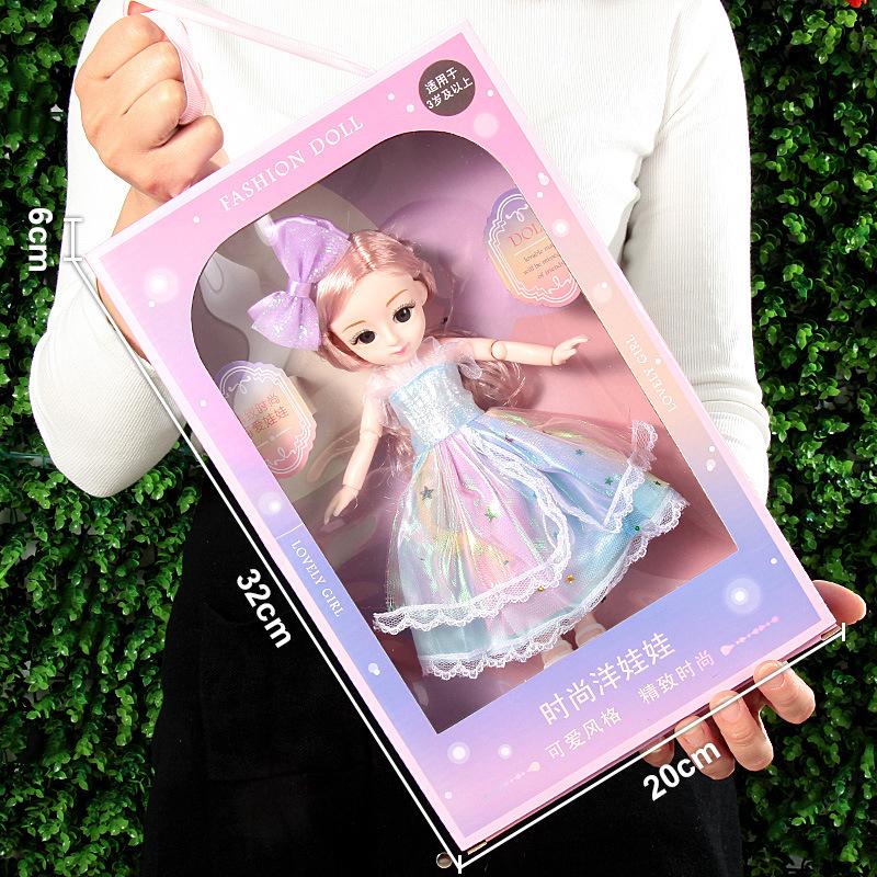 Gift Box Dress Up Doll Toy Gift Box Set Little Girl Girl Gift Girl Toy Princess Doll
