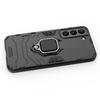 Armor Car Magnetic Holder Case For Samsung Galaxy S21 S22 Ultra S 22 21 FE Plus S21FE 5G S21Ultra Stand Shockproof Phone Cover