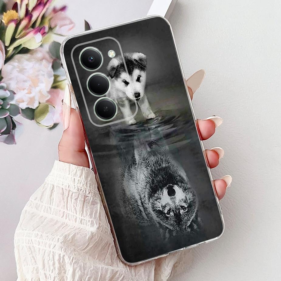 For Xiaomi Redmi 15 5G Case Cute Cat Luxury Painted Cover 6.9'' Soft Slim Phone Case For Xiaomi Redmi 15 Redmi15 4G Fundas Coque