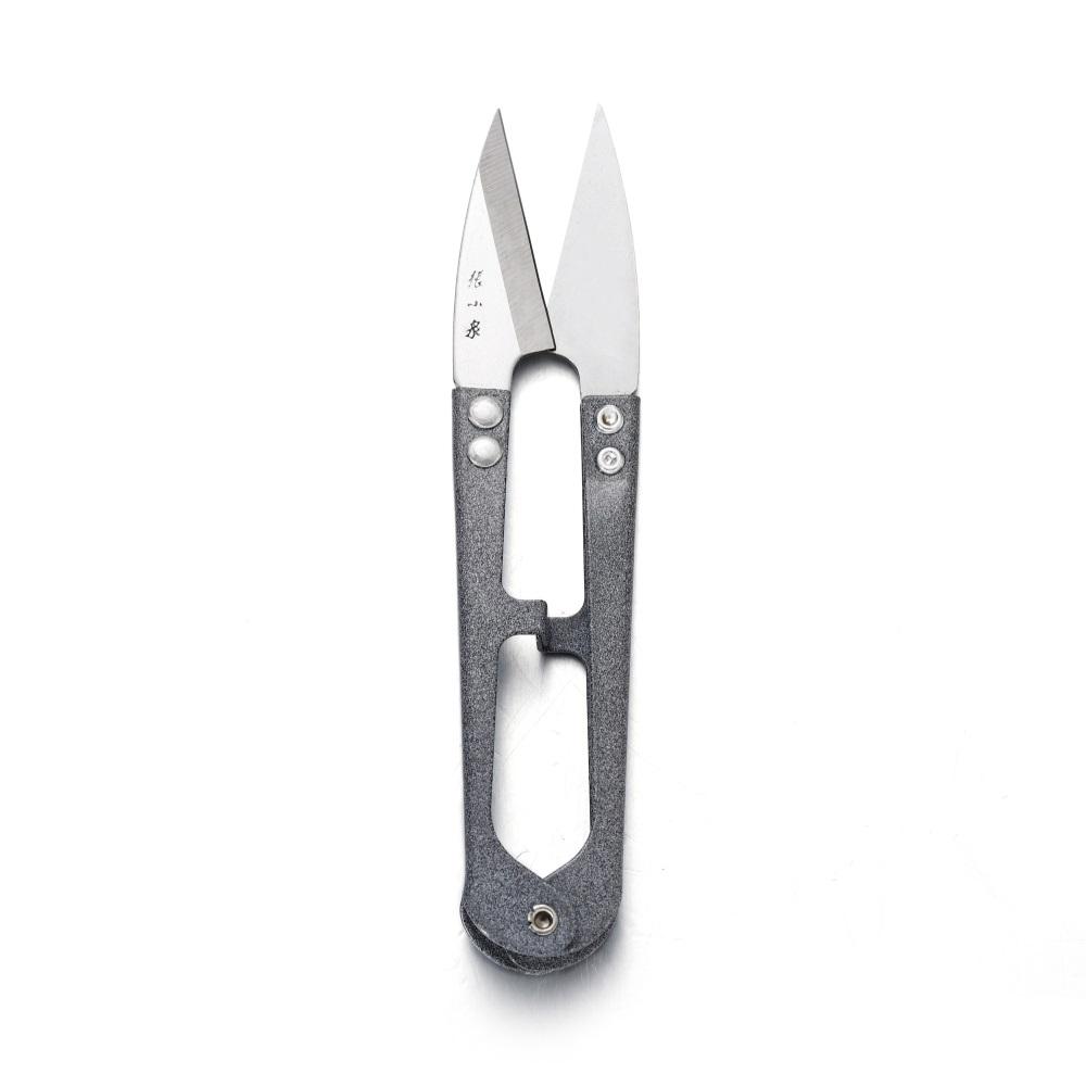 

1Pcs High-carbon Steel U Shape Spring Yarn Scissors for DIY Jewelry Making Accessories Crafts Scissors Tailor Tool серый