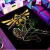 The Legend of Zelda Print Rug, Washable Floor Carpet, For Entryway Dorm Laundry Room Office Study, Home Decor Birthday Christmas Gift