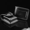 PU Leather Lighters Bag Windproof Oil Lighters Protective Cover Pouch Storage for Men Outdoor Traveling Camping Gift