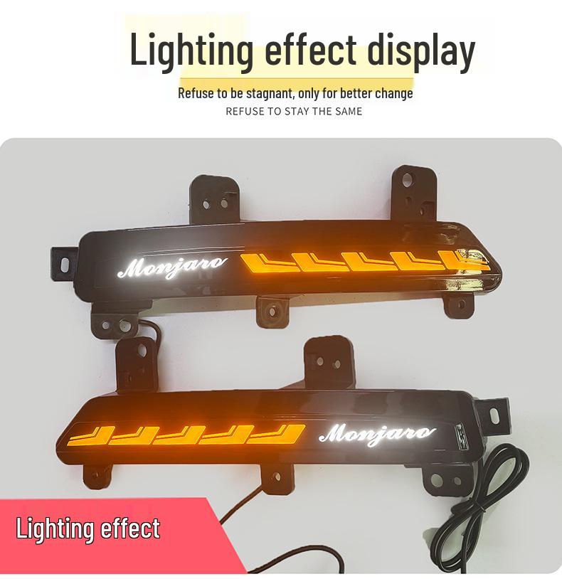 LED Sequential Rear Bumper Lights for Geely Xingyue L 21-25 - Yellow Turn Signal and Running Lights