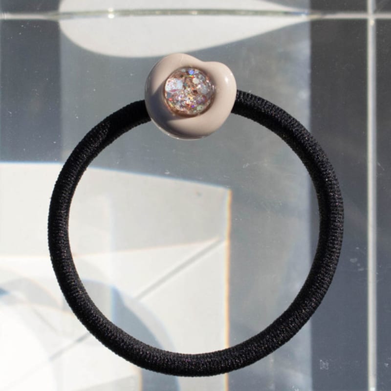 luvinball Pebble Snowball Hair Tie