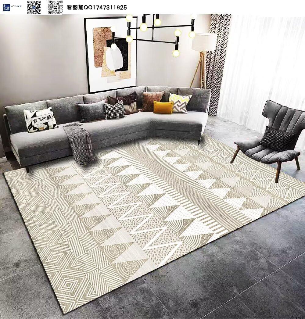 

Современный скандинавский ковер для гостиной, большой площади, плюшевые ковры, декор для спальни, прикроватные коврики, богемный, светлых тонов, напольный коврик, ковер для лаунжа 60*90cm