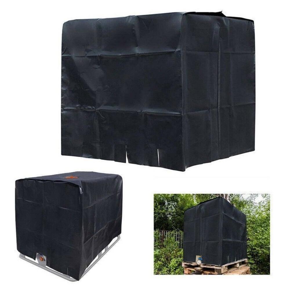 Copertura per secchio IBC Ton, copertura per serbatoio d'acqua isolata in tessuto Oxford 210d, protezione solare esterna, antipolvere e impermeabile, copertura protettiva per secchio da 1000 litri