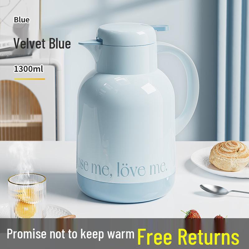 

JEKO Insulated Thermos Flask: Large Capacity Portable Kettle for Home and Dorm Use