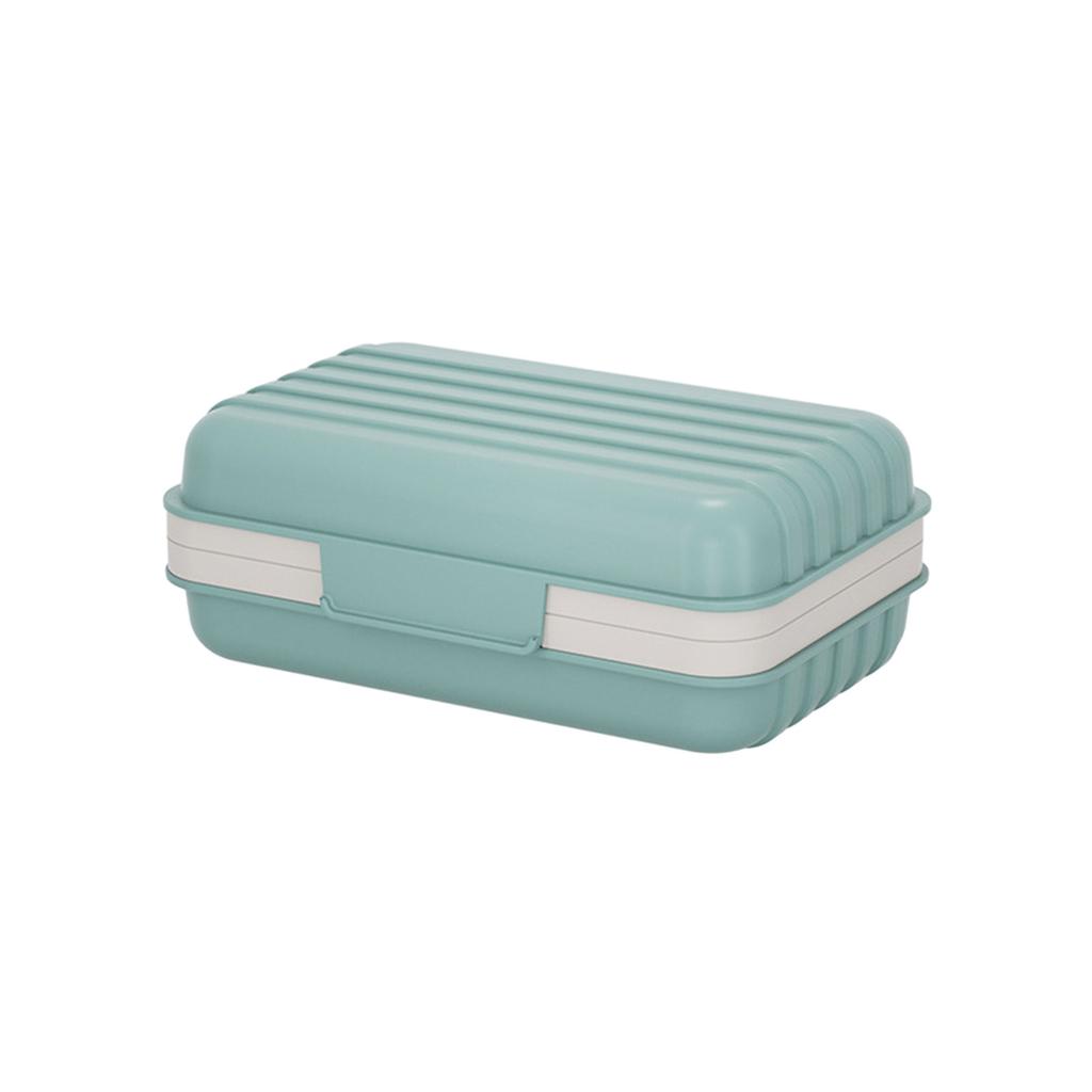 Travel Soap Container Portable Soap Holder with Lid Soap Case for Camping Gym Plastic Soap Box Bathroom Accessories