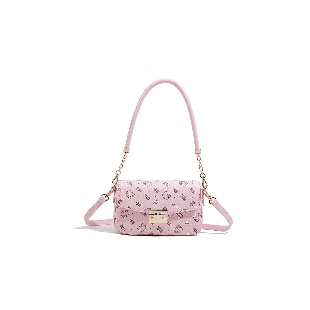 New Sanrio Hello Kitty PU Crossbody Bag, Shoulder Bag Women's Multicolor SHHF41586