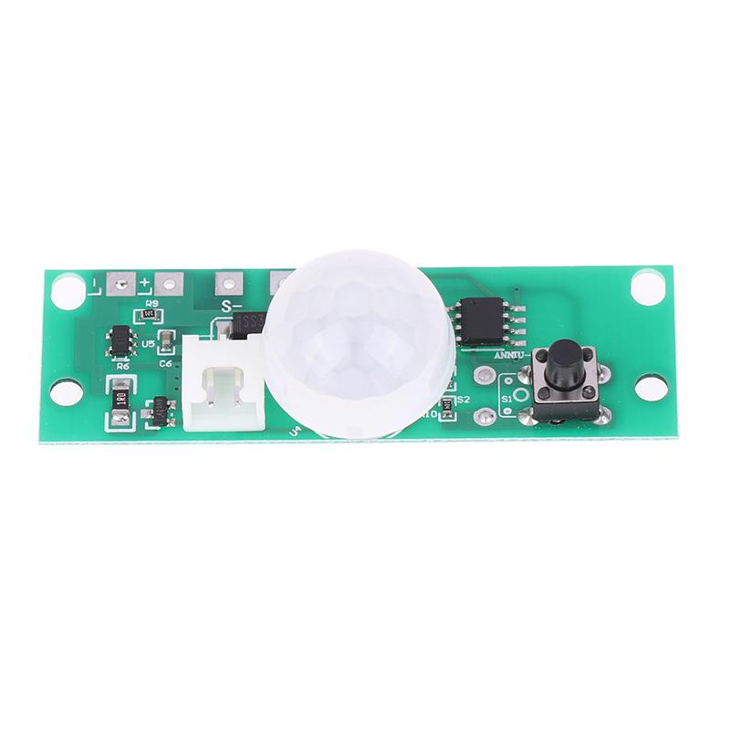 1Pc 3.7V Diy Solar Lamp Board Control Sensor Night Light Module Controller Infrared Human Body Induction Solar Circuit Board