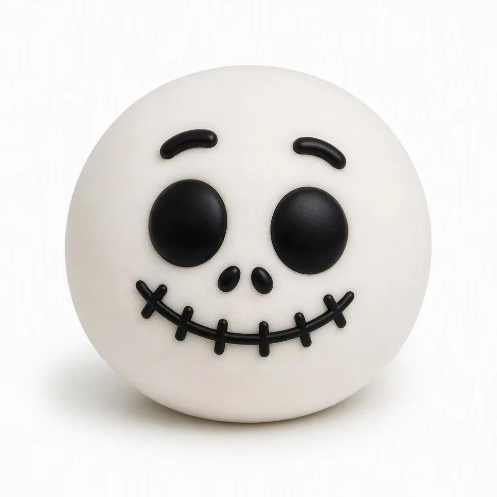 Halloween Dog Face Swap Squishy Strip Squishy Toy Slow Rebound Soft Squeeze Stress Relief Toy For Anxiety Relief Halloween Toy