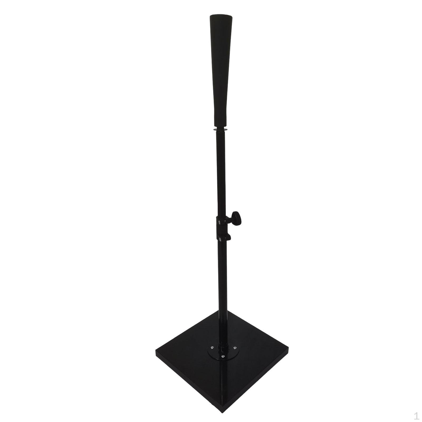 Baseball Batting Tee, 60cm-95cm, Multifunctional Travel Training Aid, T-Stand, Adjustable