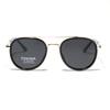 Glasses Metal Double Beam Medieval Round Sunglasses Women'S Polarized Sunglasses Men'S Driver Glasses