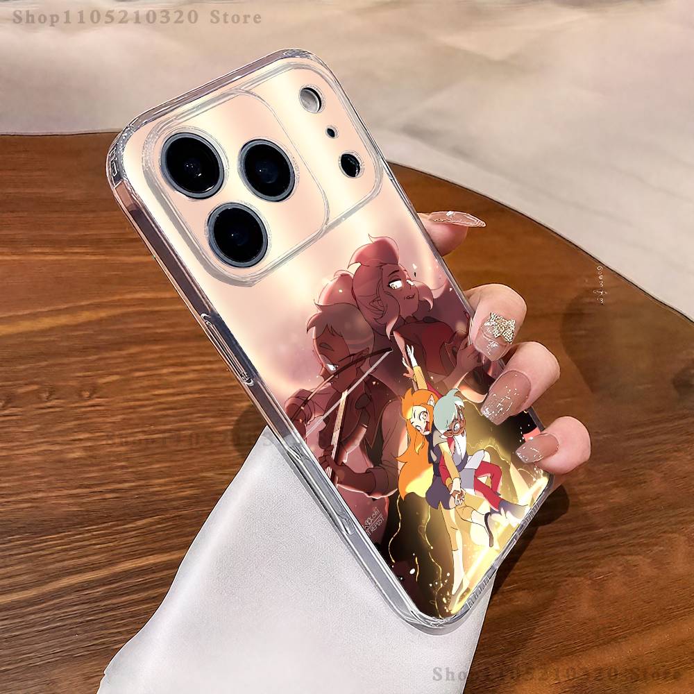 

T-The O-Owl House Hunter Phone Case For iPhone 17,16,11,15,13,14,12,Air,Mini,Plus,Pro,Max,Plus,E Clear Soft Shell iPhone15PRO