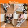 Summer Girl Mesh Striped Bow Ankle Socks With Breathable Fabric For Casual Wear