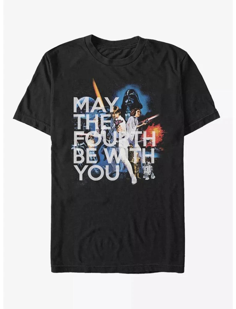 Star Wars Original May The Fourth TShirt Unisex Black S