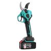 32mm Borstelloze Elektrische Snoeischaar 4 Versnellingen Draadloos Oplaadbaar Fruitboom Bonsai Snoeischaar Cutter Voor Makita 18V Batterij