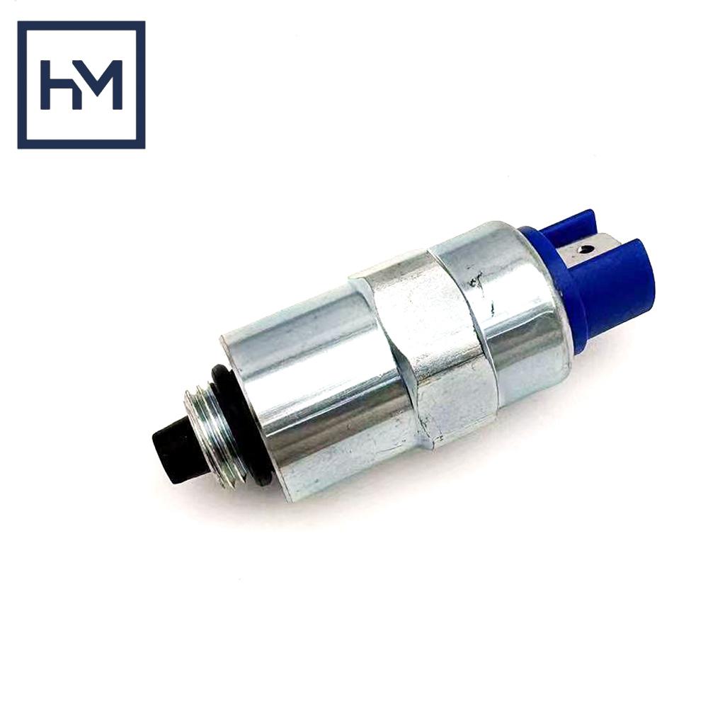 

12V Fuel Cutoff Solenoid 17-105201 1710520 124620472 For JCB 2CX X Backhoe Loaders 24620472