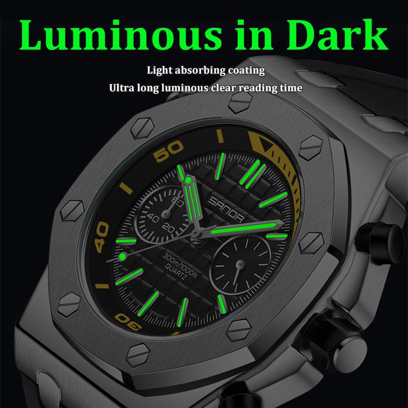 Quartz Movement Wristwatches Man Casual Waterproof Date Sports Watches Clock For Men Male Relogio Masculino